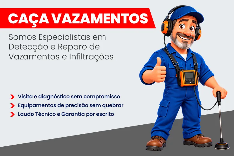 Caça Vazamento com Infravermelho em Campinas - SP - Universo Ambiental