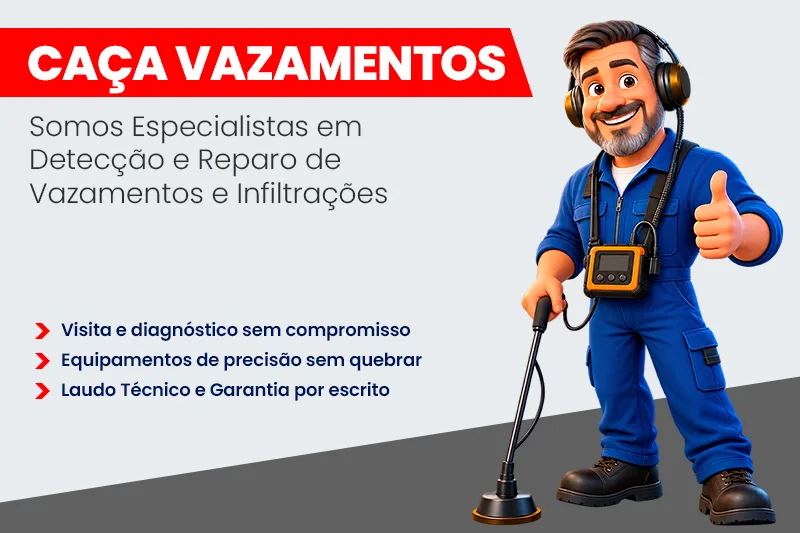 Caça Vazamento de Água em Hortolândia - SP - Universo Ambiental